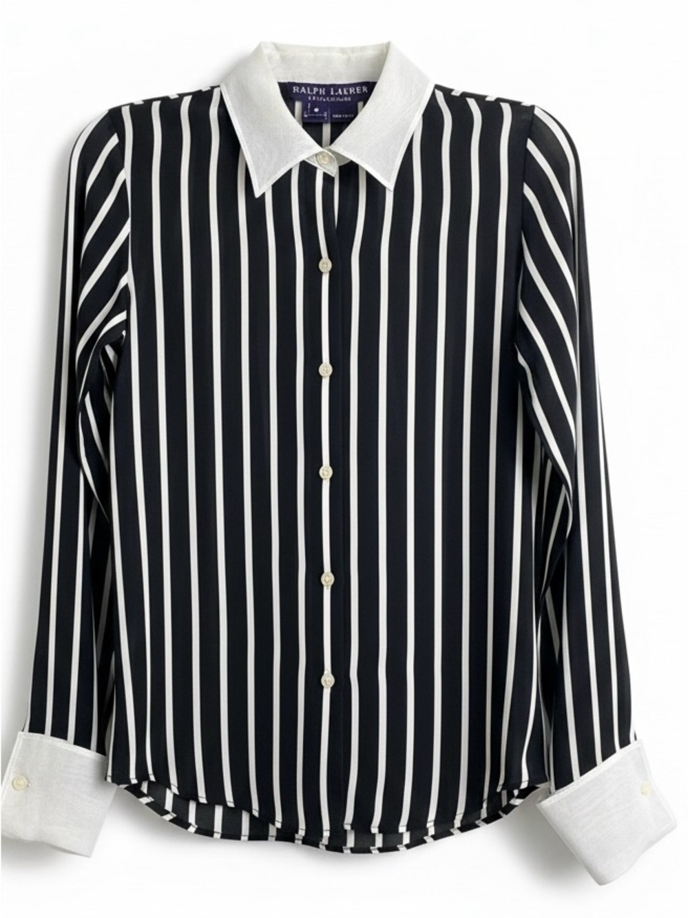 Ralph Lauren Collection (Purple Label) 100% Liquid Silk Size 8 - Picture 3 of 5